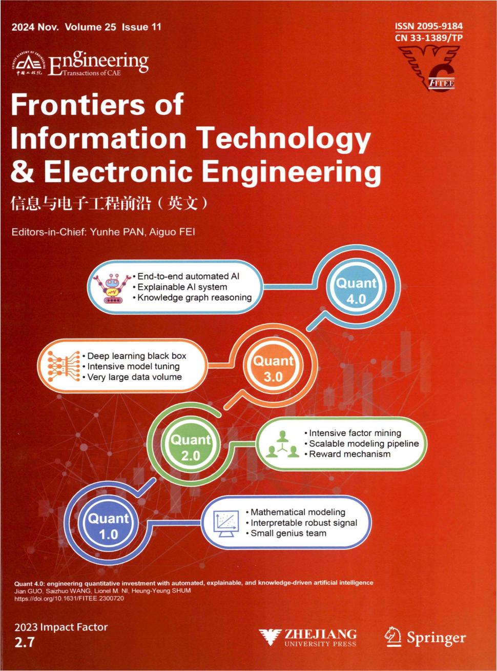 信息与电子工程前沿（英文）投稿